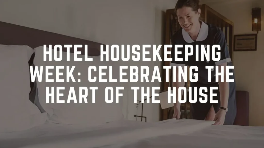 House keeper fixing the bed