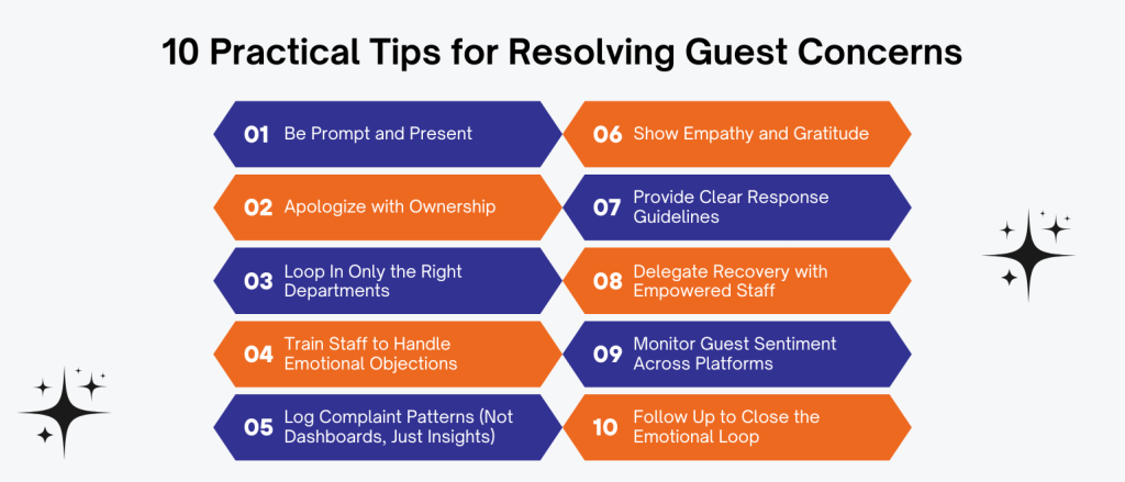 10 Practical Tips for Resolving Guest Concerns